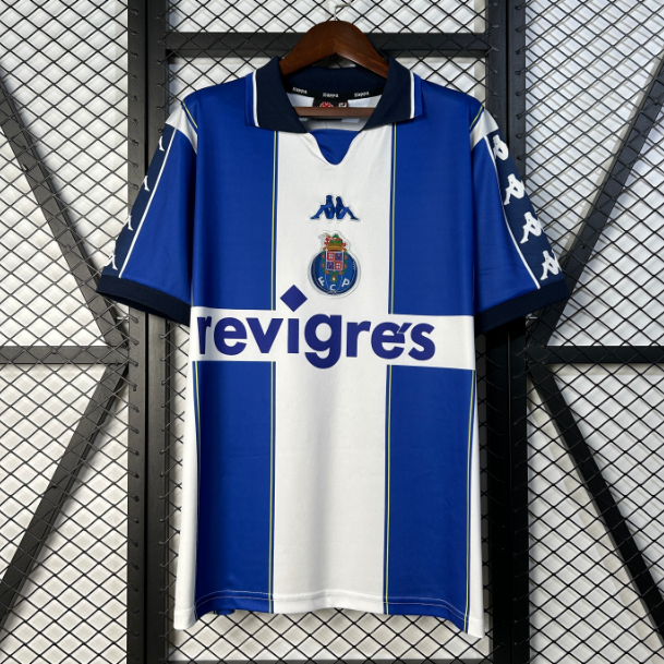 1999-2000 FC Porto Retro Home Soccer Jersey Shirt